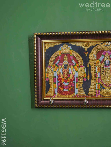 Tirupathi Balaji Frame Key Hanger - Wbg1196 Hangers