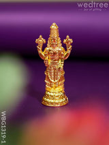 Tirupathi Balaji Idol - Wbg1319 White Metal