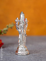 Tirupathi Balaji Idol - Wbg1319 White Metal Figurine