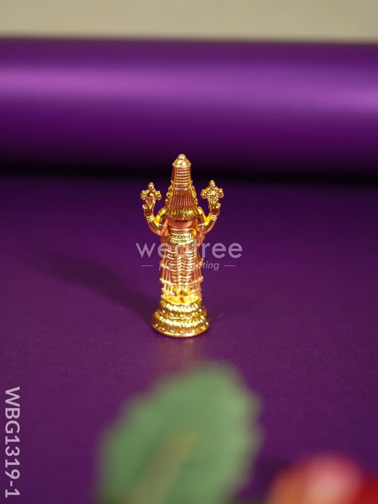 Tirupathi Balaji Idol - Wbg1319 White Metal