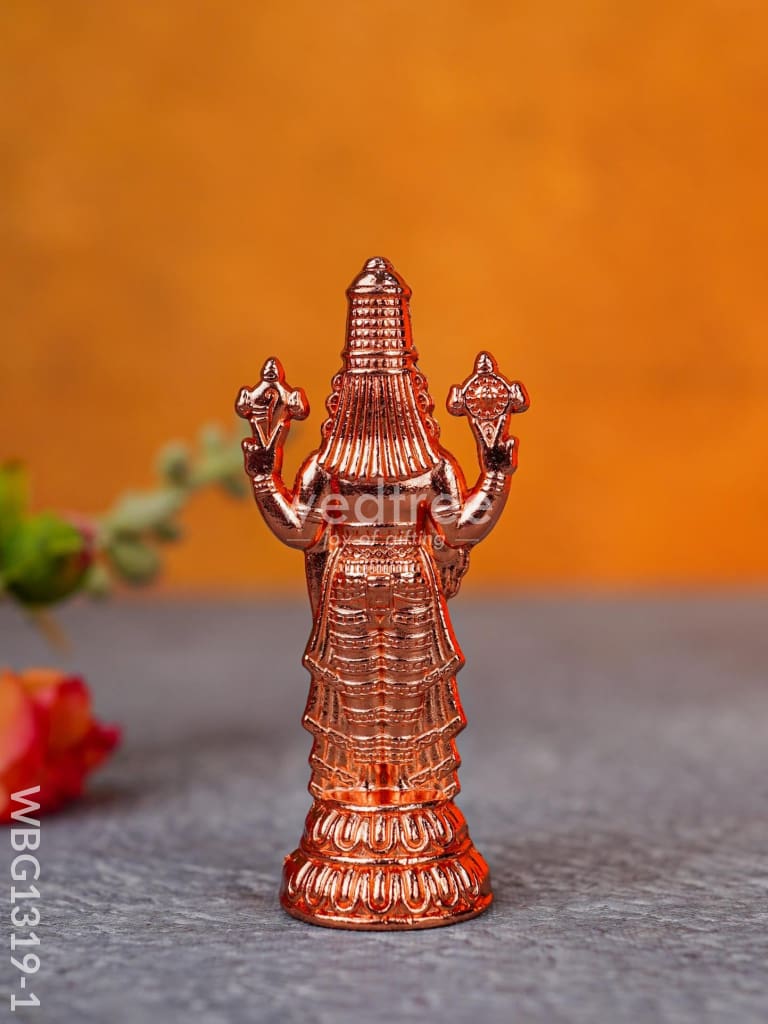 Tirupathi Balaji Idol - Wbg1319 White Metal Figurine