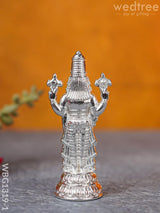 Tirupathi Balaji Idol - Wbg1319 White Metal Figurine