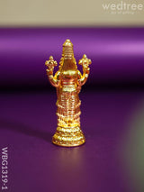 Tirupathi Balaji Idol - Wbg1319 White Metal