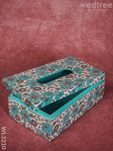 Tissue Box Digital Printed With Floral Designs - Wl3210 Dining Essentials