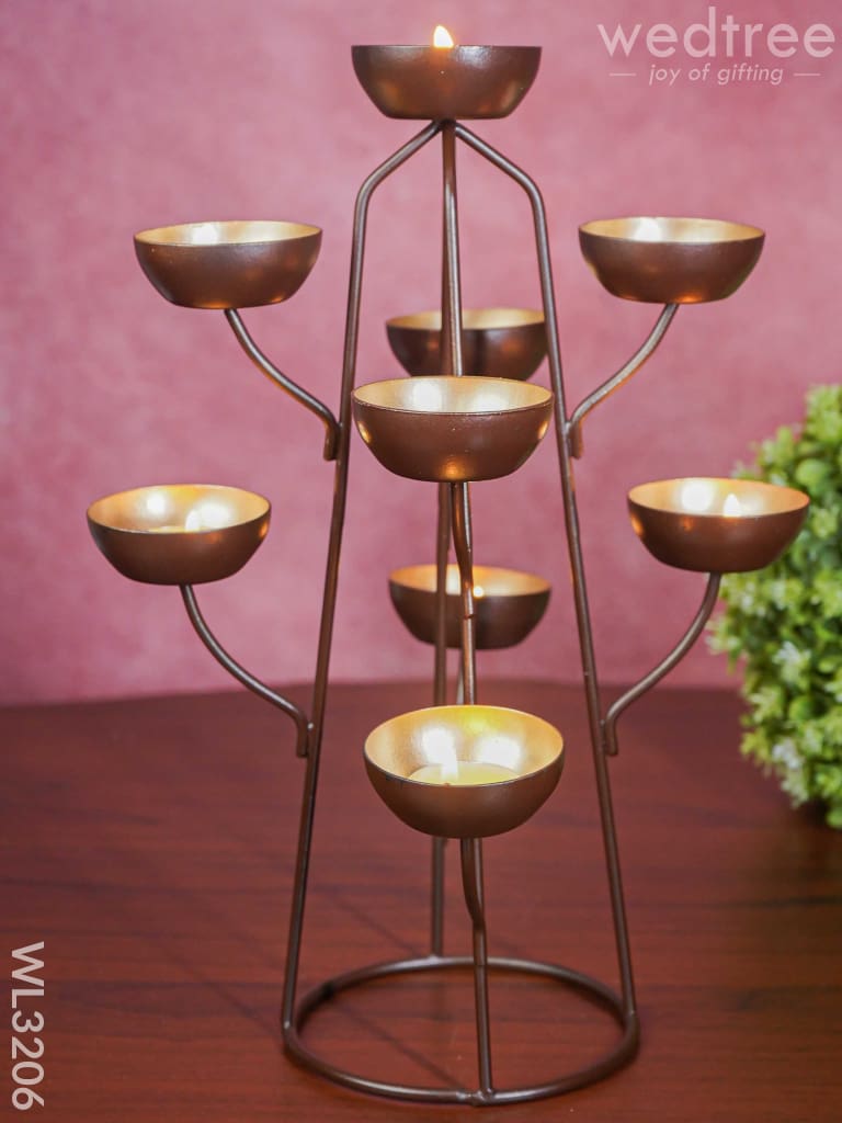 Tree Of Light With Candle Holders - Wl3206 Candles And Votives