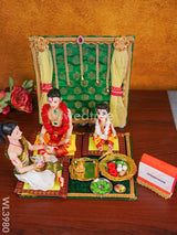 Upanayanam Set With Brahmopadesam & Kumara Bhojanam Welcome Doll - Wl3980 Dolls