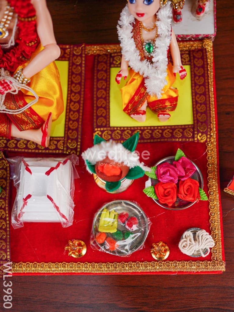 Upanayanam Set With Brahmopadesam & Kumara Bhojanam Welcome Doll - Wl3980 Dolls