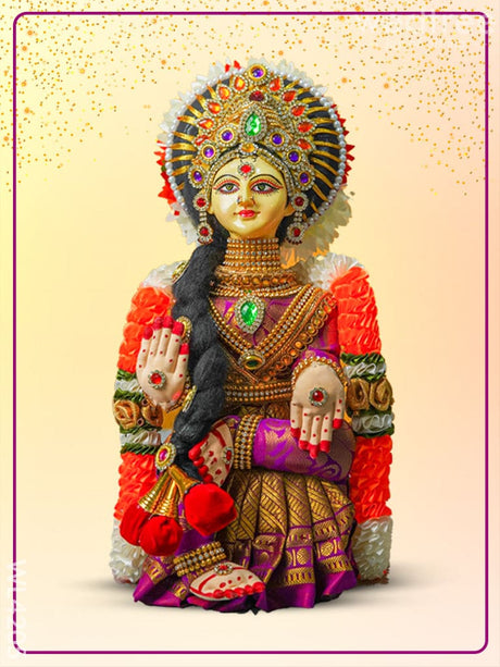 Varamahalakshmi Doll - Wl4205 Dolls