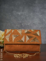 Clutch With Bead Work - Wl1021-1 Clutches And Purses