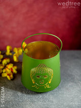 Votive With Buddha Design - Wl3915 Candles & Votives