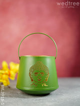 Votive With Buddha Design - Wl3915 Medium Candles & Votives