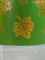 Votive With Leaf Design - Wbg1304 Diyas & Candle Holders