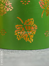 Votive With Leaf Design - Wbg1304 Diyas & Candle Holders