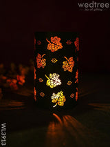 Votive With Leaf Design - Wl3913 Candles & Votives