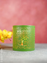 Votive With Tree Engraving - Wbg1303 Diyas & Candle Holders