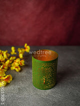 Votive With Tree Engraving - Wbg1303 Diyas & Candle Holders