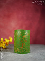 Votive With Tree Engraving - Wbg1303 Medium Diyas & Candle Holders