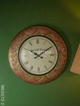 Wall Clocks - Polished Brass And Gold Coloured Design (18 Inch) Wl0173 Copper Clocks