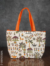 Warli Printed Handbags - Wbg0680 Hand Bags