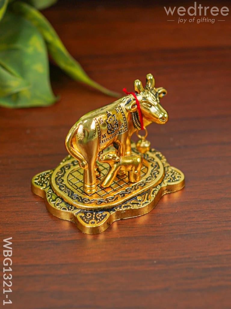 White Metal Cow - Wbg1321 Figurine Rg