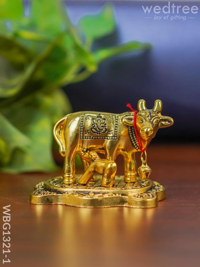 White Metal Cow - Wbg1321 Figurine Rg