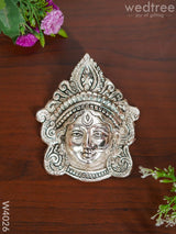 White Metal Durga/Amman Face - W4026 Divine Figurines