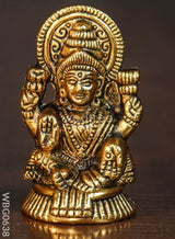 White Metal Lakshmi-Ganesha Idol - Wbg0638 Divine Return Gifts