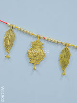 White Metal Thoran - Kalash Motifs (Antique Gold Finish) Wl1902 Thorans