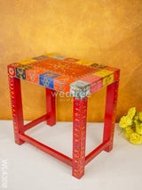 Wooden Decorative Stools - Set Of 3 Wl4308