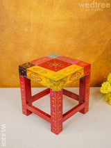 Wooden Decorative Stools - Set Of 3 Wl4308