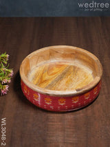 Wooden Digital Printed Poori Box - Wl3048-2 Utility