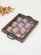 Wooden Elephant Tray - 10 X 8 Inch Wl4626 Trays