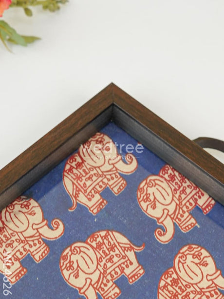 Wooden Elephant Tray - 10 X 8 Inch Wl4626 Trays