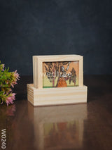 Wooden Hand Painted Coasters With Stand - W0240 Corporate Gifts