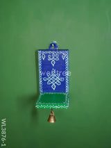 Wooden Handpainted Wall Hanging Diya Stand - Wl3876 Utility