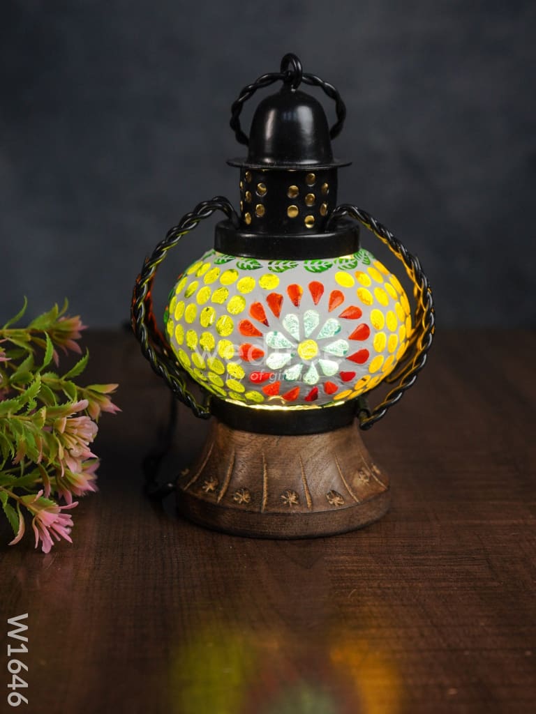 Wooden Lantern - W1646 Decor