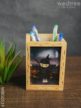 Wooden Pen Stand (3.2 X 4.2) - Ninja Wbg0519 Kids Return Gifts