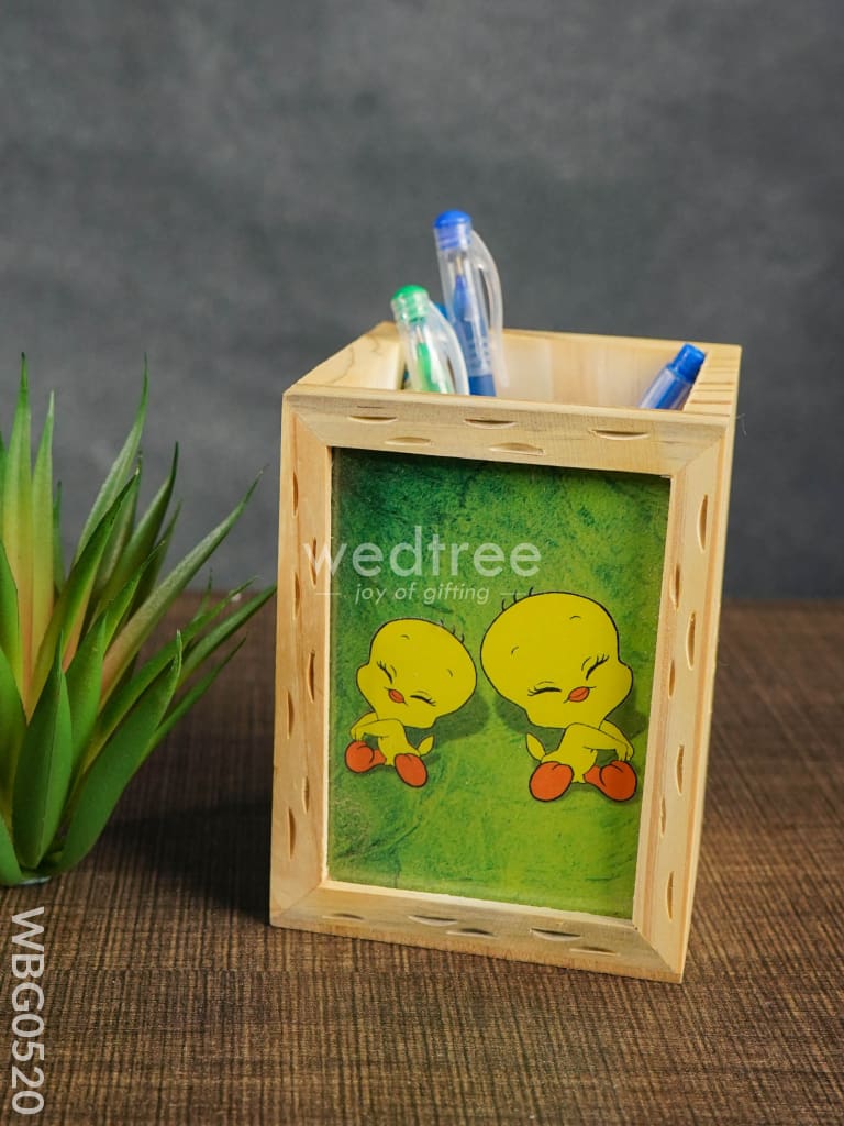 Wooden Pen Stand - Tweety Wbg0520 Kids Return Gifts