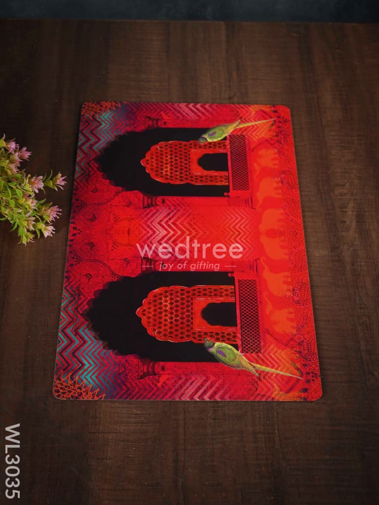 Wooden Printed Table Mats - Wl3035 Dining Essentials