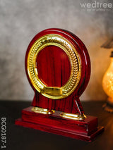 Wooden Round Trophy - Bcg0187 Branding