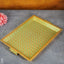 Wooden Tray With Meenakari Design - Wl3885 Plain Trays & Plates