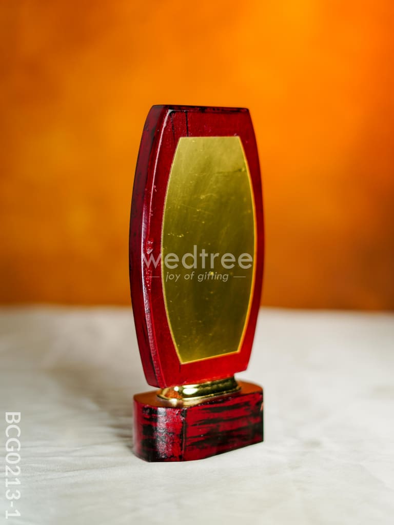 Wooden Trophy With Branding Space - Bcg0213