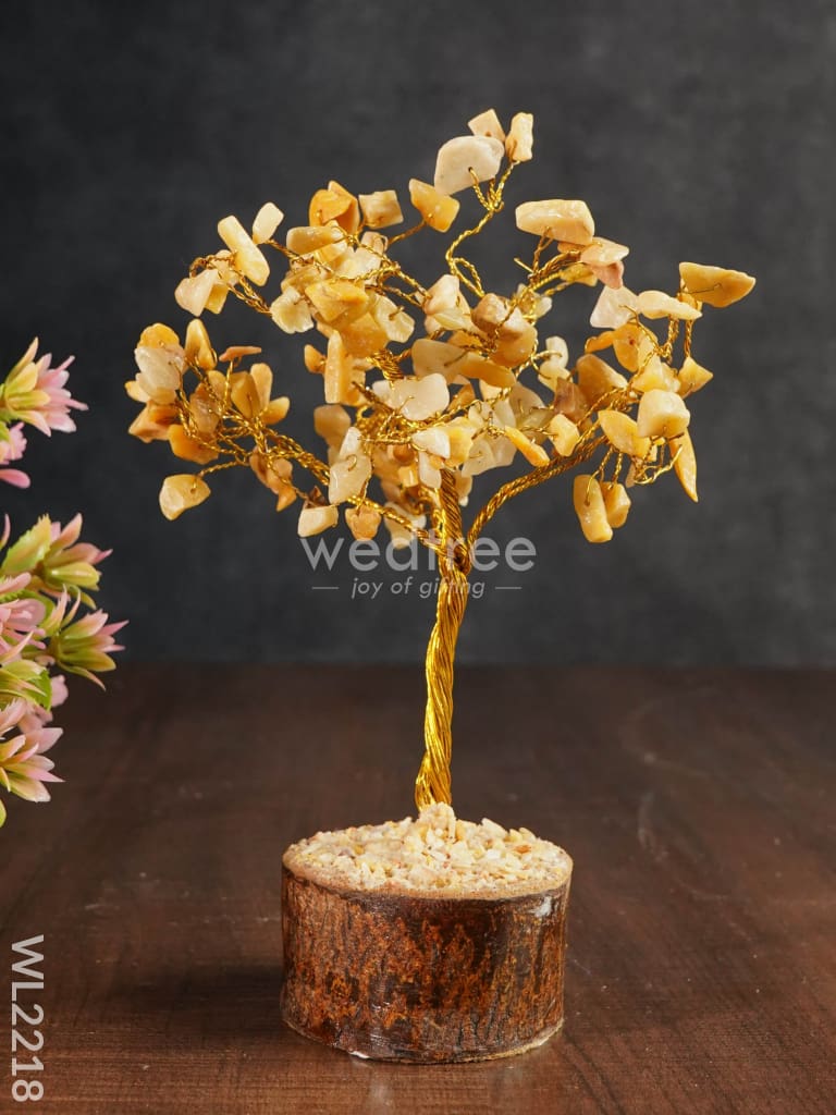 Yellow Aventurine Crystal Tree For Positive Energy - Wl2218 Gifts