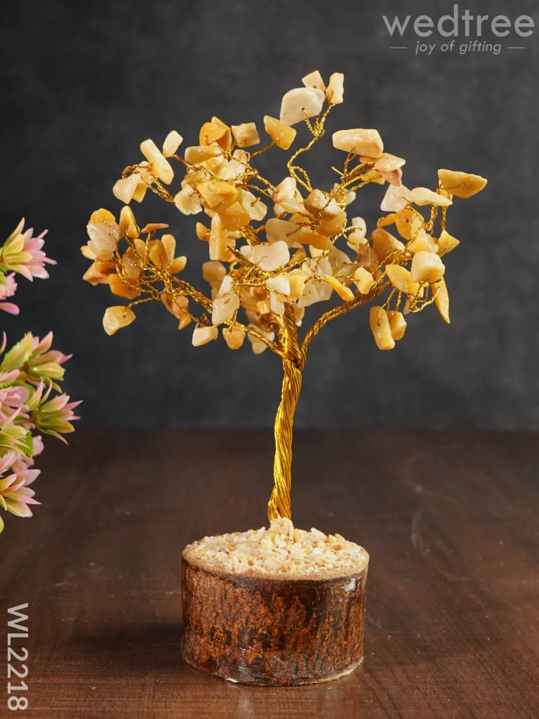 Yellow Aventurine Crystal Tree For Positive Energy - Wl2218 Gifts