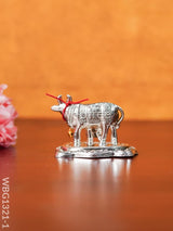 White Metal Cow - Wbg1321 Metal Figurine