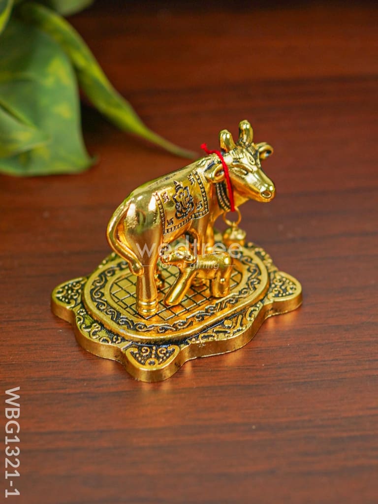 White Metal Cow - Wbg1321 Figurine Rg