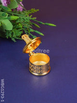 Zinc Alloy Kumkum Holder With Balaji - Wbg1293 Metal Rg