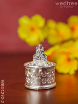 Zinc Alloy Kumkum Holder With Lakshmi - Wbg1292 Alloy Holders