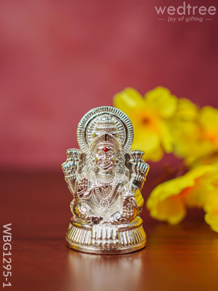 Zink Alloy Lakshmi Idol - Wbg1295 Divine Figurines