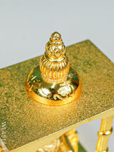 Zinc Alloy Pooja Mandir With Idol - Wl4516 Murti